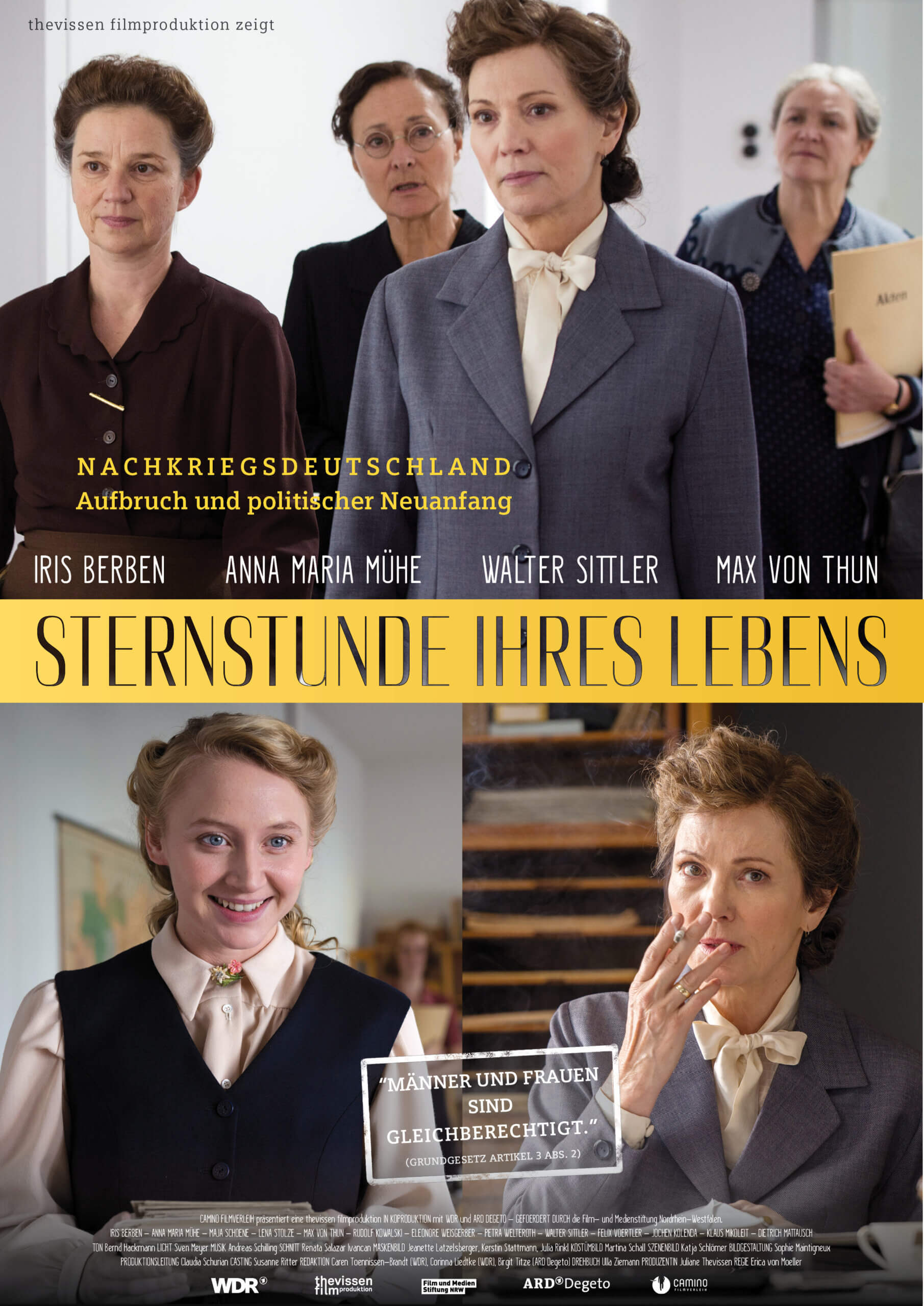 Filmplakat Sternstunde ihres Leben